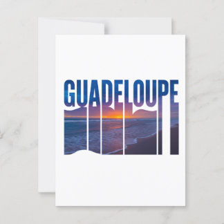 Guadeloupe: Coucher de Soleil Tropical des Caraïbe ポストカード