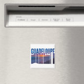 Guadeloupe: Coucher de Soleil Tropical des Caraïbe マグネット (インサイチュ (食洗機))