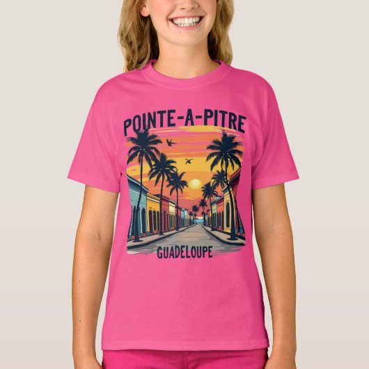 GUADELOUPE  Tシャツ (正面)