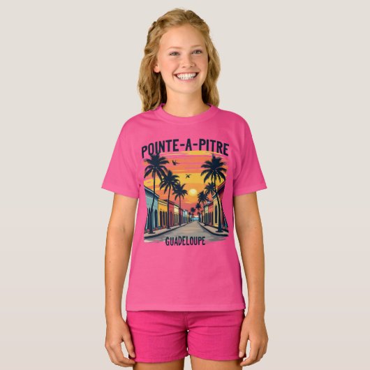 GUADELOUPE  Tシャツ (正面フル)
