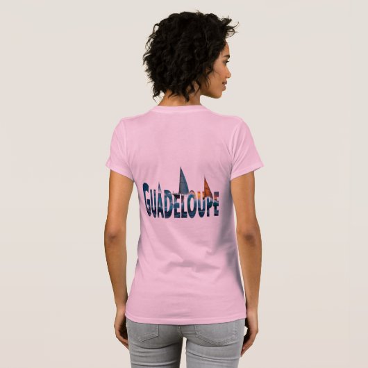 GUADELOUPE Tシャツ (裏面フル)