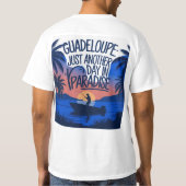 GUADELOUPE Tシャツ (裏面)