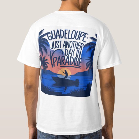 GUADELOUPE Tシャツ (裏面)