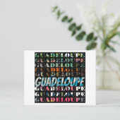 Guadeloupe: Une Célébration Visuelle en Couleurs ポストカード (スタンド正面)