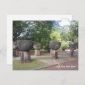 GUAM 671ラテストーンパークハガキ ポストカード (正面/裏面)