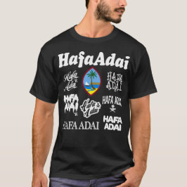 GUAM 671走 Hafa Adai All Over Seal T-Shirt Tシャツ