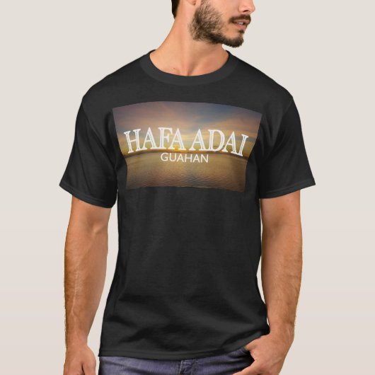 GUAM 671走 Hafa Adai Sunset Tシャツ (正面)