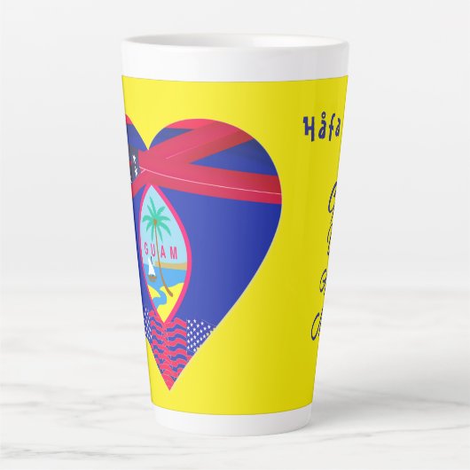 Guam Coffee Time  カフェラテマグ (正面)
