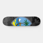 GUAM RUN 671 Urban Camo Seal II Skateboard スケートボード (横)