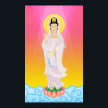 guan yin in art deco ポスター<br><div class="desc">guan yin in art deco</div>