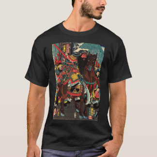 Guan Yu Kuniyoshi Ukiyo-eのロマンスの3つの王国 Tシャツ