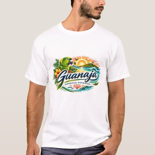 Guanaja Bonacca Paradise T-Shirt Tシャツ (正面)