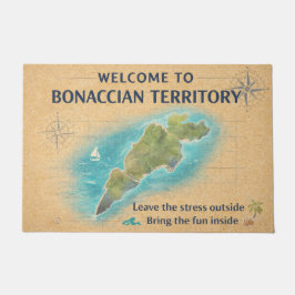 Guanaja Bonaccian Territory Welcome Mat ドアマット