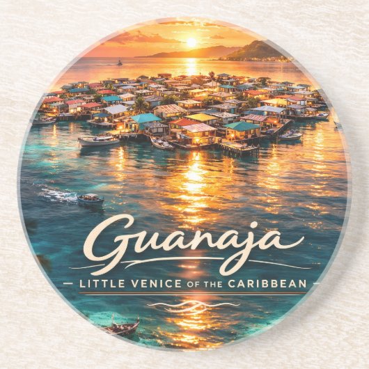 Guanaja Little Venice of the Caribbean コースター (正面)