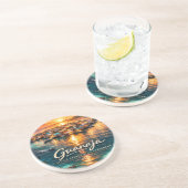 Guanaja Little Venice of the Caribbean コースター (側面)