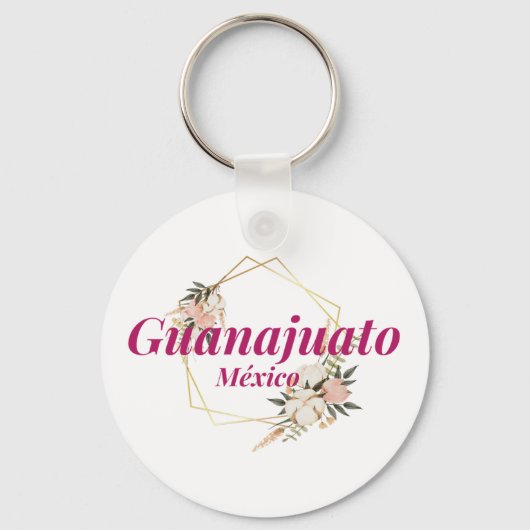 Guanajuatoメキシコ旅行先ブライドメイド キーホルダー (正面)