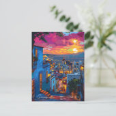 Guanajuato Mexico旅行の日の出 ポストカード (スタンド正面)