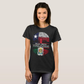 Guanajuato Roots Texas Grown with Guanajuatense Ro Tシャツ (正面フル)