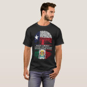Guanajuato Roots Texas Grown with Guanajuatense Ro Tシャツ (正面フル)