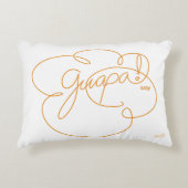 GUAPA大豆 – CloudSはっきりした Orange Script アクセントクッション (正面)