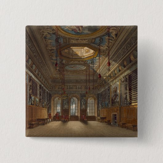 Guard Chamberの「王室のからのWindsorの城王の、 缶バッジ (正面)