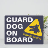 GUARD DOG/あなたが運転するスローカーシンボルや象徴 シーズンカード (スタンド正面)