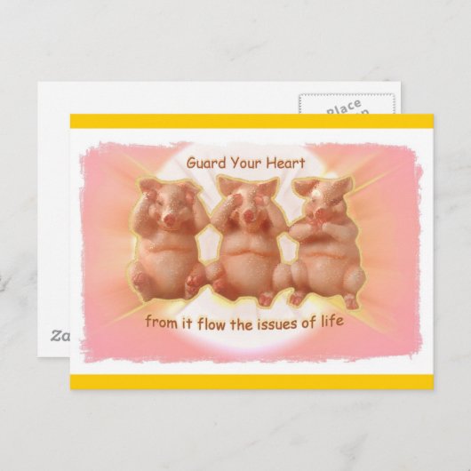 Guard Your Heart ポストカード (正面/裏面)