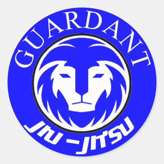 Guardant BJJスタンプ ラウンドシール (正面)