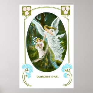 Guardian Angel and girl ポスター