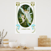 Guardian Angel and girl ポスター (キッチン)