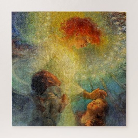 “Guardian Angel” by Franz Dvorak ジグソーパズル (縦)