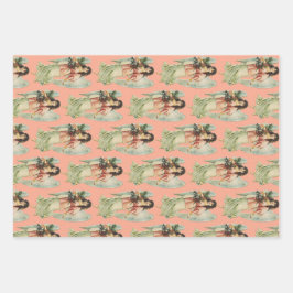 Guardian Angel Divine Watchfulness & Grace Art ラッピングペーパーシート