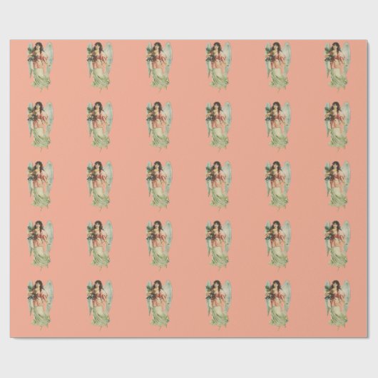 Guardian Angel Divine Watchfulness & Grace Art ラッピングペーパー (フラット)