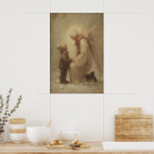 Guardian Angel Guiding Child, Christian Family ポスター (キッチン)