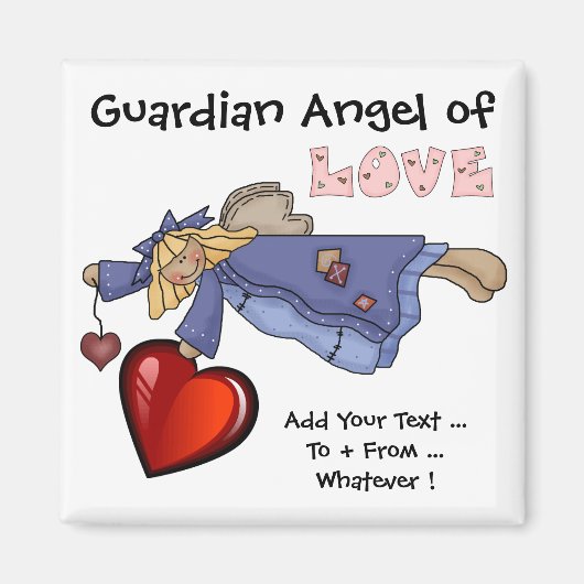 Guardian Angel of Love by SRF マグネット (正面)