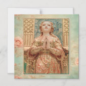 Guardian Angel painting マグネット招待状 (正面)