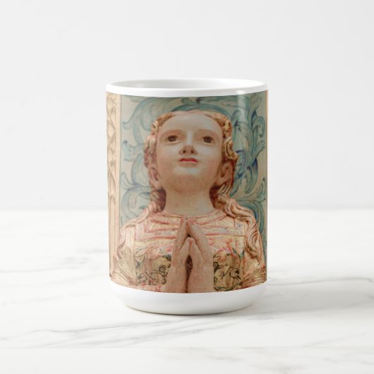 Guardian Angel painting coffee cups コーヒーマグカップ (中央)
