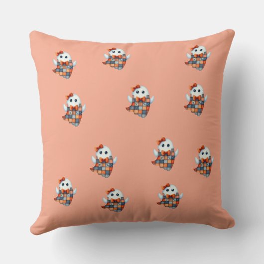 Guardian Angel - Personalize Name & Message Kids クッション (裏面)