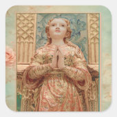 Guardian Angel picture stickers スクエアシール (正面)