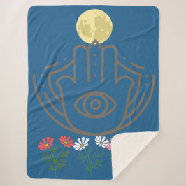 "Guardian Moon: Customizable Protection Blanket" シェルパブランケット