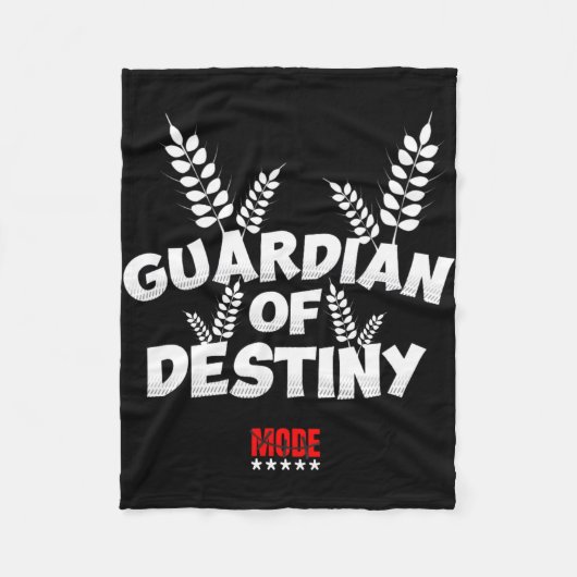 Guardian Of Destiny Mode フリースブランケット (正面)