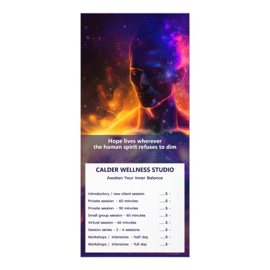 Guardian of Peace | Luminous Human ラックカード (正面)