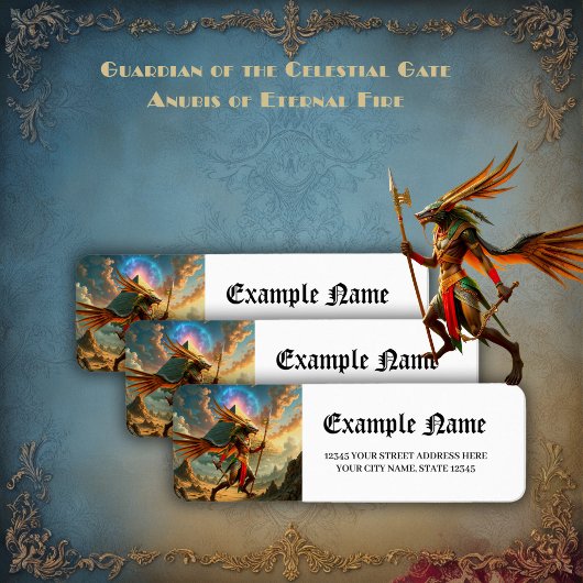Guardian of the Celestial Gate – Anubis  ラベル