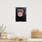 Guardian of the Forest Painting by Alfred Fox ポスター (キッチン)