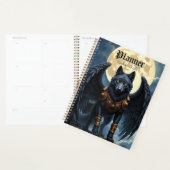 Guardian of the Moon – The Black Winged Wolf プランナー手帳 (ディスプレー)