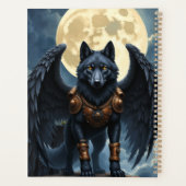 Guardian of the Moon – The Black Winged Wolf プランナー手帳 (裏面)