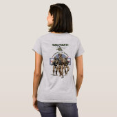 Guardian of The Nation | 女性 Tシャツ (裏面フル)