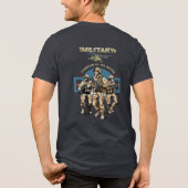 Guardian of The Nation (Dark mode) | メンズ トライブレンドＴシャツ (裏面)