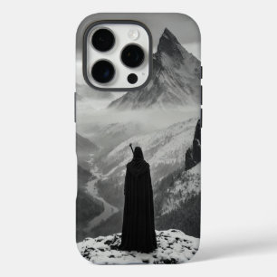Guardian of the Peaki Phone 16 – 白黒 iPhone 16 Proケース