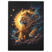 Guardian of the Solar Threshold – Lion of Balance クリップボード (裏面)